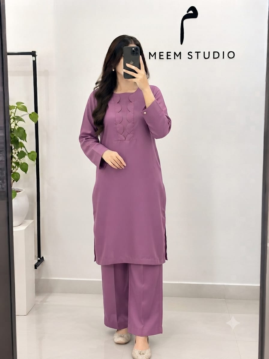 Scallop Grace 2-Piece Co-Ord Set