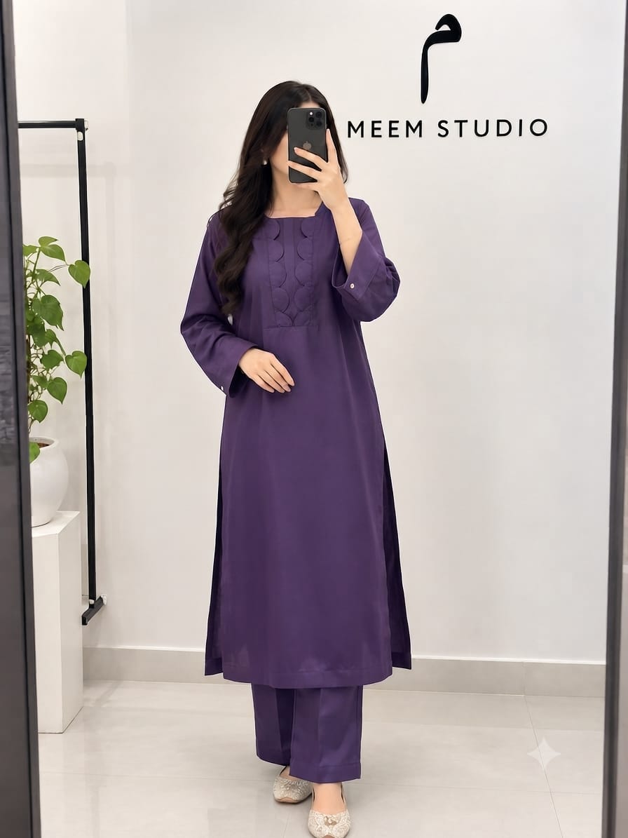 Scallop Grace 2-Piece Co-Ord Set