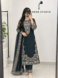 Elegant 3-Piece Long Kaftan Set